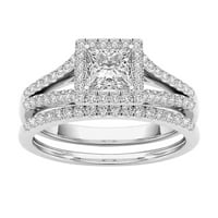 Frehsky prstenovi Par prstenovi pozlaćeni otvor Zircon Ring Clic Nakit zaljubljeni Day Pokloni