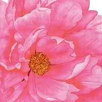 Ružičasti cvjetni plakat Print - Bhakti Gosavi