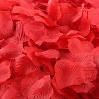 Vikakiooze Domaći dekor Crvene svilene ruže Umjetne latice Vjenčanje Cvjetni dekor