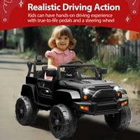 12V vožnja automobilom za djecu, SessLife električna vožnja igračkama sa daljinskim upravljačem, brzinama,