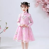 Dječje djece Dječje djevojke oblače dječje baš haljine haljine za kineske kalendar Nove godine princeze