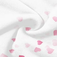 Valentinene majice za žene Romantična ljubav srca Grafički outfits Outfits dugih rukava Crewneck Pulover