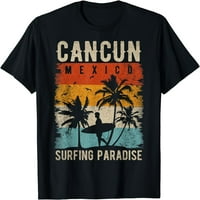 Cancun Odmor odijelo Žene Muškarci Cancun Suveniri Cancun Majica Crni medij