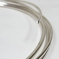 Mjerač, okrugla, mrtva meka, srebrna žica - FT - za nakit umjetnost iz