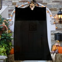 Halloween Flying Gaze Skull Prop viseći užareni zastrašujući dekor
