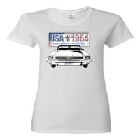 Wild Bobby, Ford Mustang Zemlja SAD-a Vintage American Registrac, Automobili i kamioni, Žene Grafički