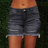 Kratke hlače za žene, nove ljetne kratke traperice traper ženski džepovi pranje traper kratke hlače