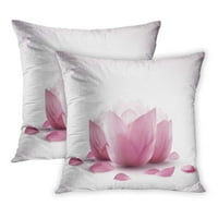 Crvena latica Lotus Cvijeće ljubičasto tulip botani aromatični stabljika jastučni jastučni jastučni