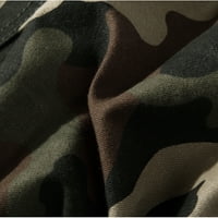 Taqqpue muns casual teretne pantalone Višestruki džepovi na otvorenom planinarske hlače Kamuflage Brze