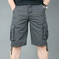 Muški teretni kratke hlače Ležerne prilike opuštene fit lagane radne odjeće Hlače ljeto na otvorenom