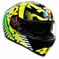 K SV Plebe Motociklistička kaciga Žuta crna zelena XL
