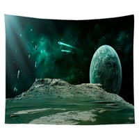 Goory Pleshedelic Galaxy Space Thiperry Mandala tapiseri Hipie Boho Blaket Boemski prekrivač prekrivač