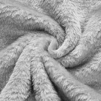 Muški zimski kašmirski kaput s kapuljačnim čvrstim patchwork dugim rukavima Zip up jakna udobna topla