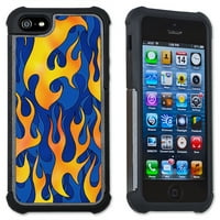 Apple iPhone Plus iPhone 6s plus poklopac kutije za mobitel sa jastucima - plavi plamen