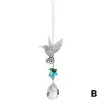 Početna Sunčant Crystal Hummingbird Privjesni prizmi Vrt Viseći ukras G3C3