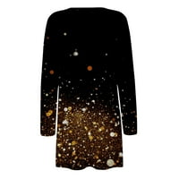 Lowrofile Cardigan džemperi za žene Ležerne prilike dugih rukava Ispisani modni džep Zimski jesen otvoreni