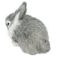Imitacija životinjski zečevi, minijaturni plišani zečji plastični plišani materijal mekani ugodni dubinski