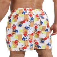 Muškarci Ljetni plažni kratke hlače Ležerne prilike labavih elastičnih tereta Jogger kratke hlače sa