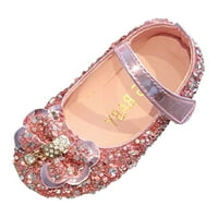 B91XZ Toddler Djevojka Sandale Dječja obuća Modni pojas Dijamantna ploča Princess Cipele Modne luk Princeze