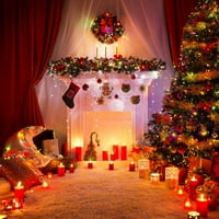 PUDCOCO Božićni viseći ukras prijenosni ukrasni stablo privjesak za djecu odrasla osoba