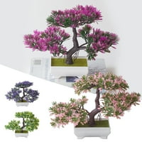 Umjetna biljka Bonsai simulacija simulacije simulacije borovog drveta uredski stolni stol ukras