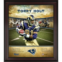 Torry Holt St. Louis Rams uokviren 15 17 Hall of Fame Career Profil Collage