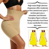 Ženski struk trenerice oblike Tummy Control Body kratke hlače Hi-struk podizač za podizanje bedara