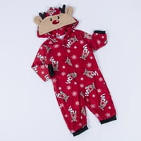 Treegren Porodični obiteljski božićni pidžami, Xmas Holiday PJS za žene Muška djeca, Loungewear