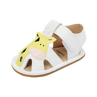 TODDLER Sandale Girl Predračur Rimska dječja plaža Žirafe Ljetne cipele Bijele 2