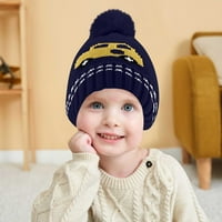 Newborn Hats Big Bow Cap Cap Pamuk Slatki šešir novorođenčad dječaci kape teksturirane pletene kape