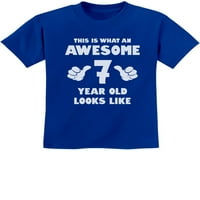TStars Kids 7. rođendan majica - smiješno 'Ovo je ono što izgledaju fenomenalni 7-godišnji liči na'