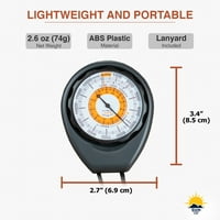 Sun Company Altimetar - nitimetar bez baterije i barometar
