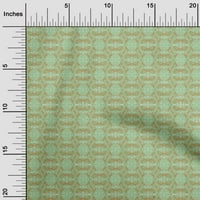 Onuone pamučni dres Olive Zelena tkanina Azijska ukrasna tkanina za šivanje tiskane ploče za obnarenje