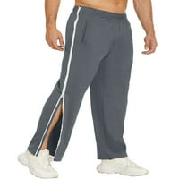 Kupretty suza na pantalone za muškarce sa bočnim patentnim zatvaračima Zip pantalone pantalone za oporavak