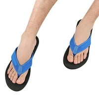 Muške modne flip flops modne ravne sandale za plažu Mekane donje ravne papuče Muški joga mat flip flops