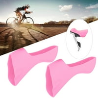 Šipke za ručke biciklom, hvataljke za ručke, izvrsni silikonski izdržljiv bicikl za bicikl za biciklističko ergonomsko dizajn ružičasta
