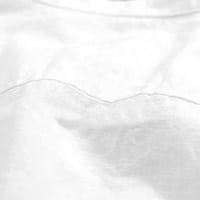 Outfmvch s dugim rukavima za muškarce Ljetna prozračna gumba pamučna majica s rukavima s pet point rukav