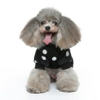 Medvjed psa topli kombinuit, zimski flanel pas pidžama, pasa hladni vremenski kaput odijelo, sredstvo