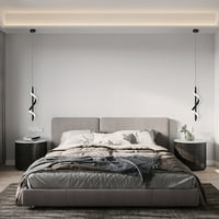 Xewsqmlo nordijski privjesak svjetla Moderna lusterka spavaća soba blagovaonica visi osvjetljenje