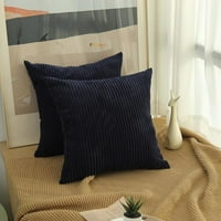 Jastučni jastučni jastučni jastučni jastuk za jastuk za bacanje Velvet Mekani čvrst ukrasni kvadratni