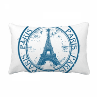 Pariz Francuska Eiffel Tower Classic Country City Backing Jastuk Lumbalni umetak Umetni umetnik Cover