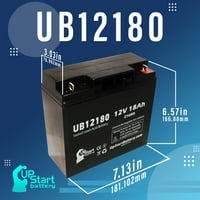 - Kompatibilni kalcit International BP baterija - Zamjena UB univerzalna brtvena olovna akumulatorska
