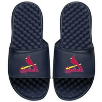 Muški Islide Navy St. Louis Cardinals Primarni logo Klizni sandale