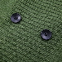 Outfmvch Cardigan džemperi za žene muški džemper Cardigan Solid Bool Revel Dukvojka - modna topla pletena
