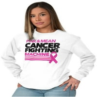 Mašina za borbu protiv raka dojke Žene majica s dugim rukavima Brisco brendovi m