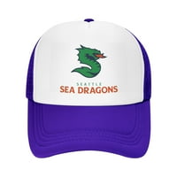 Seattle Sea Dragons Trucker HATS ljubičasta Jedna veličina Podesivi snapback šešir