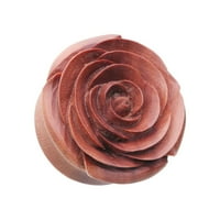 Organska cvjetanja ruža Sawa drvo dvostruki paleni utikač uha