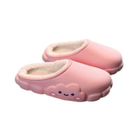 Ferndule Kids Fuzzy papuče kliznu na klopku za klizanje plišane tople cipele prozračne zatvorene kućne