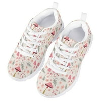 Pzuqiu gljive slatke cipele za djecu djevojke veličine lagane mrežice trčanje atletske tenisice Udobne
