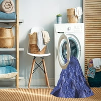 Ahgly Kompanija Mašina za pranje u zatvorenom okruglom tranzicijskom nebu Plave prostirke, 8 'krug